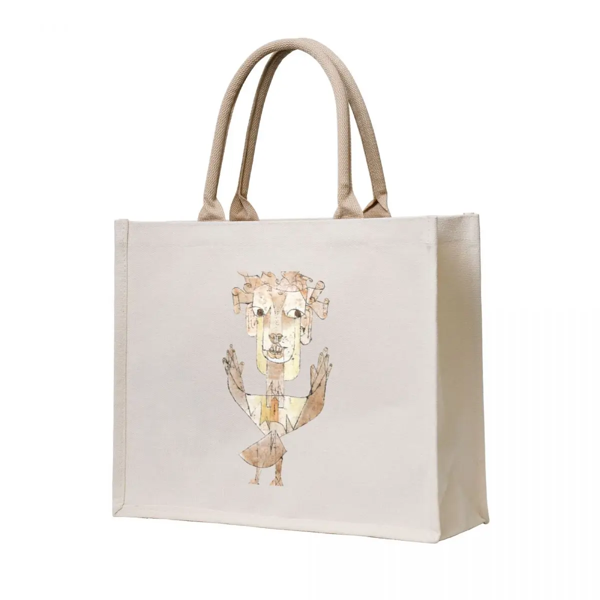 

Paul Klee - Angelus Novus (The Angel of History) Tote Bag custom fabric bag Shopping bags Women's shopper bag