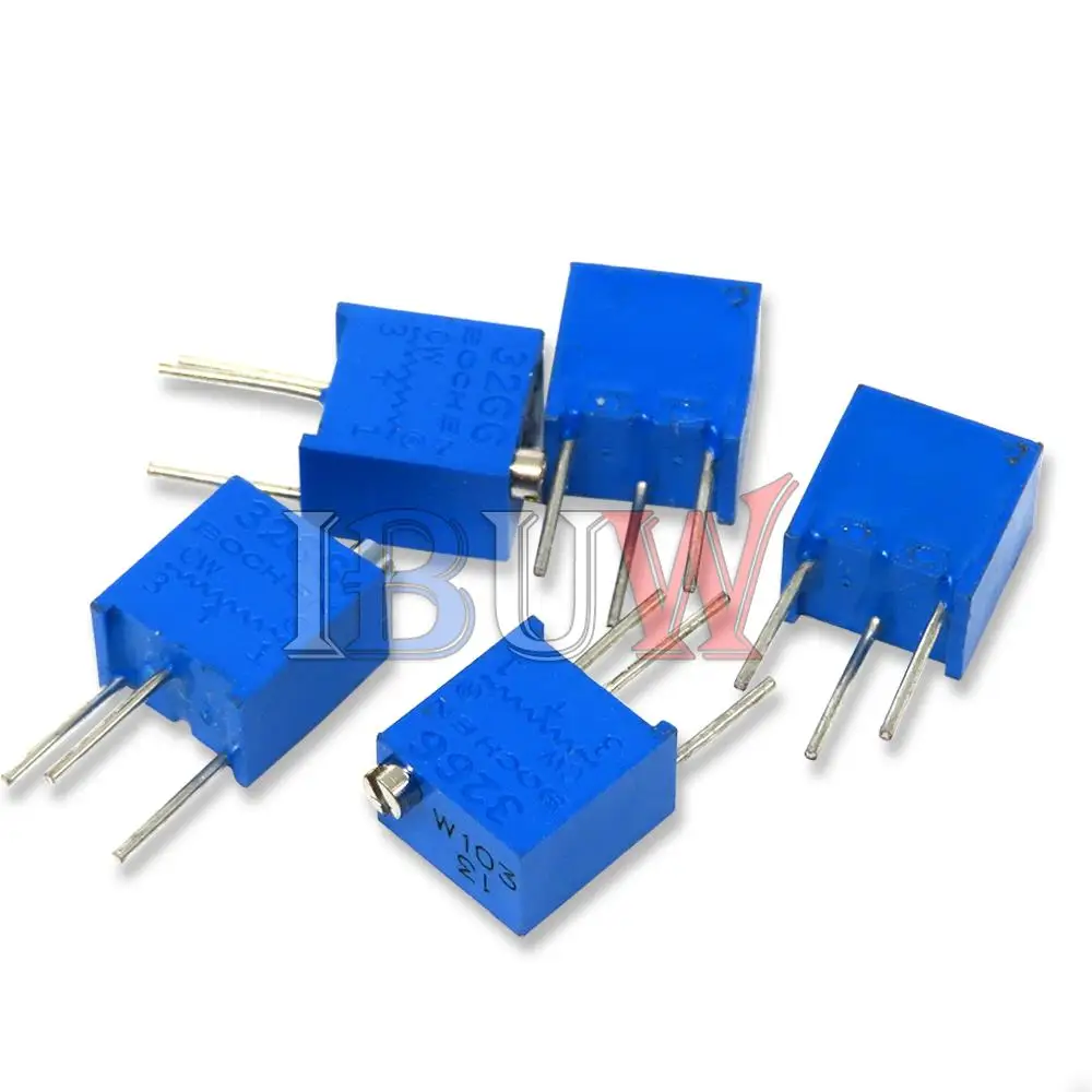 10PCS 3266W 1K ~ 500K Adjustable Precision Potentiometer 1K 2K 5K 10K 20K 50K 100K 200K 500K 103 1M 100R 200R 500R 100 200 500
