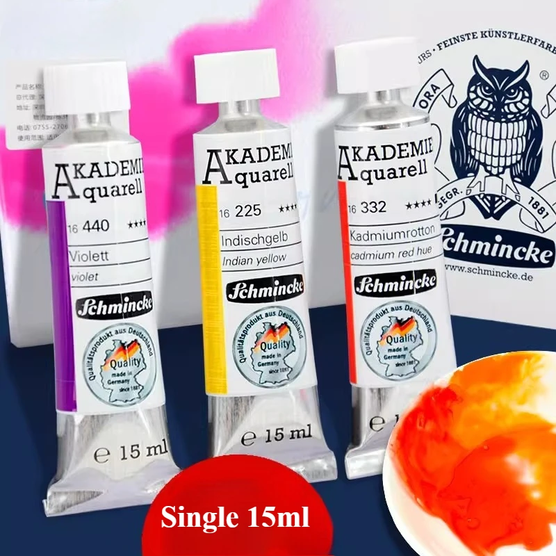 

15ml Tubular Watercolor Pigment/24 Color Fine Arts Painting/Applicable To Hand Drawing/illustration Sketching Beginner's Set