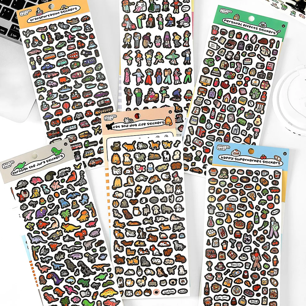 16packs/LOT Fantasy Diary series markers photo album decoration label sticker