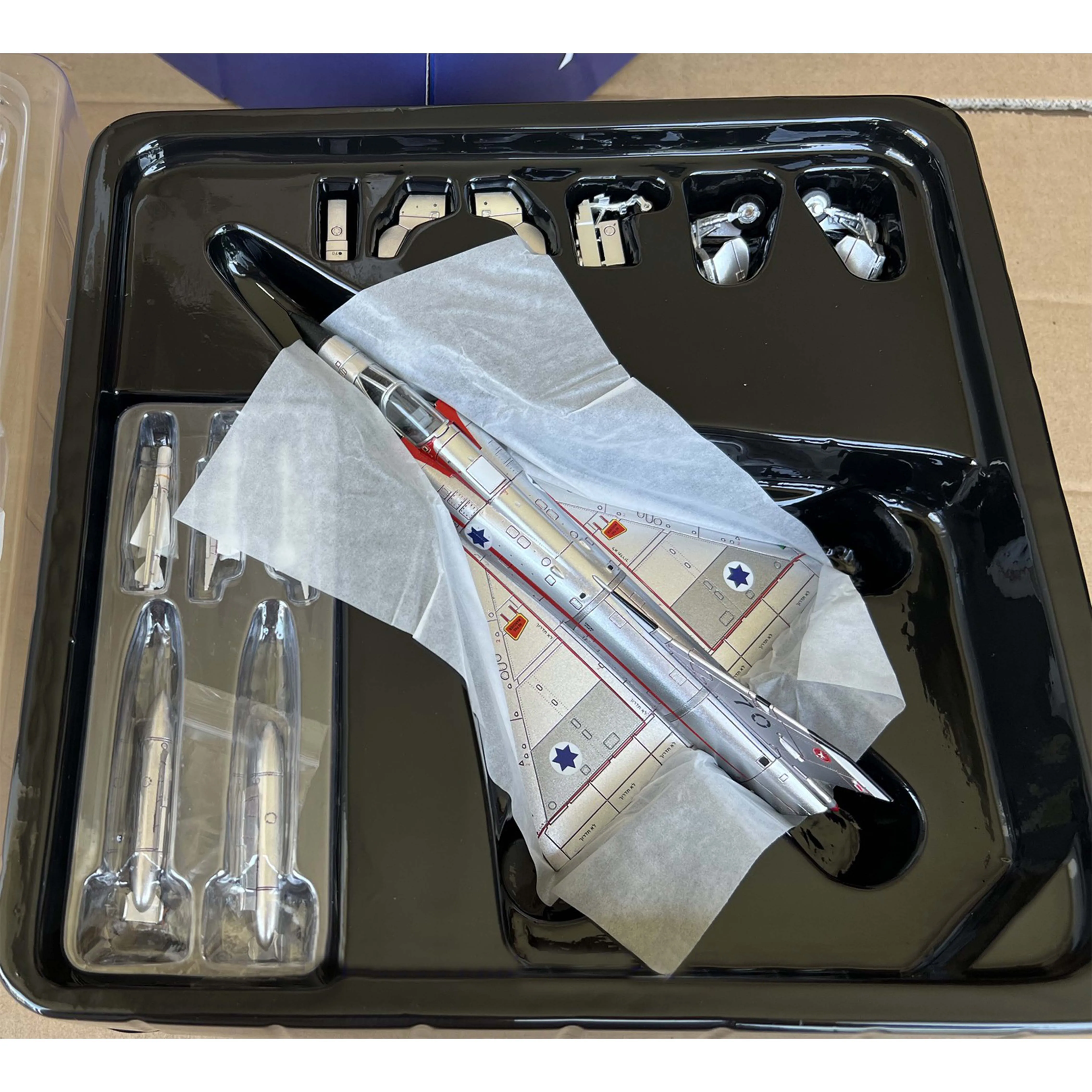 

P14648PD 1/72 Phantom IIICJ реактивный истребитель, ВВС Израиля, 117 эскадрильев 70 # статическая модель самолета из сплава