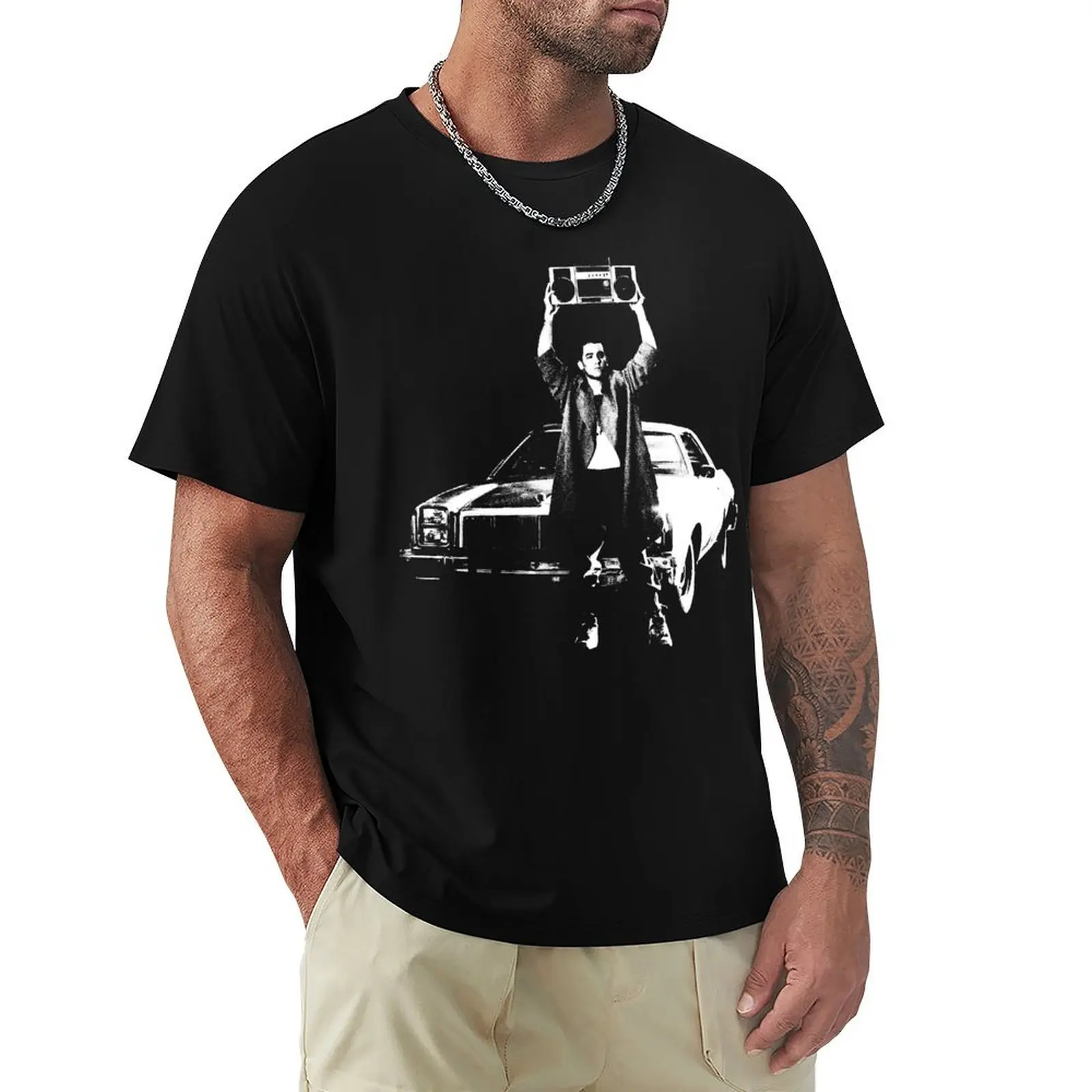 

Say Anything - The White Stencil T-Shirt T-Shirt anime t shirts Funny t-shirts man t shirt funny t shirts for men