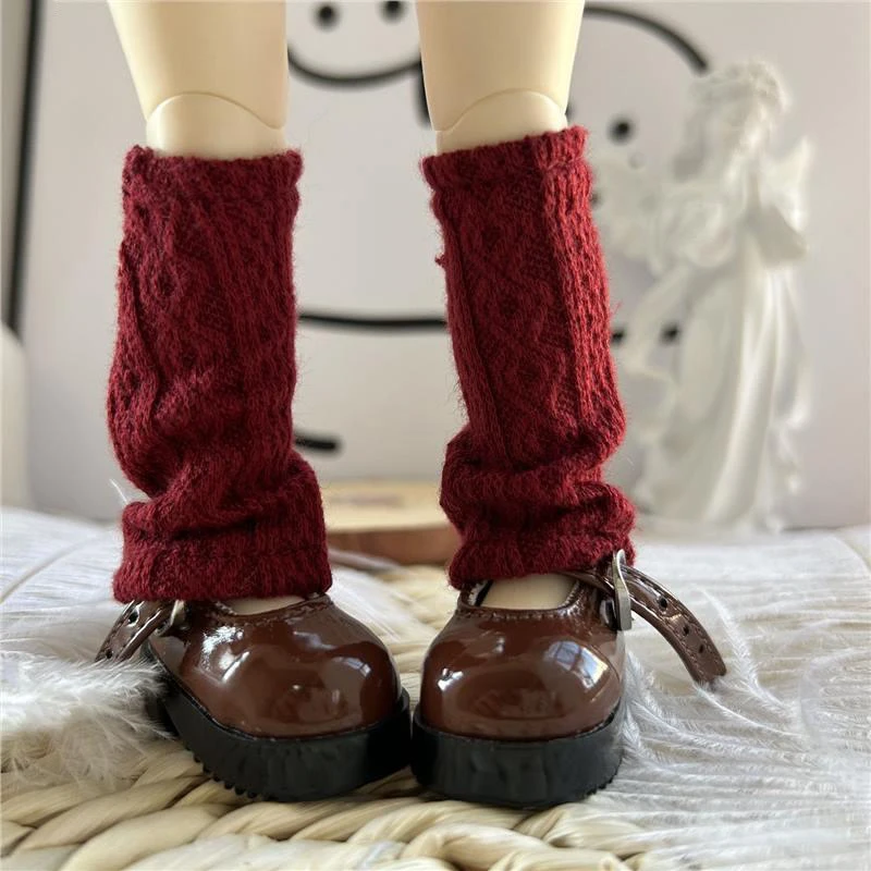 Skarpetki dla lalek BJD 1/6, bawełniane ocieplacze na nogi, skarpetki 6-punktowe, akcesoria odzieżowe dla lalek 30 cm