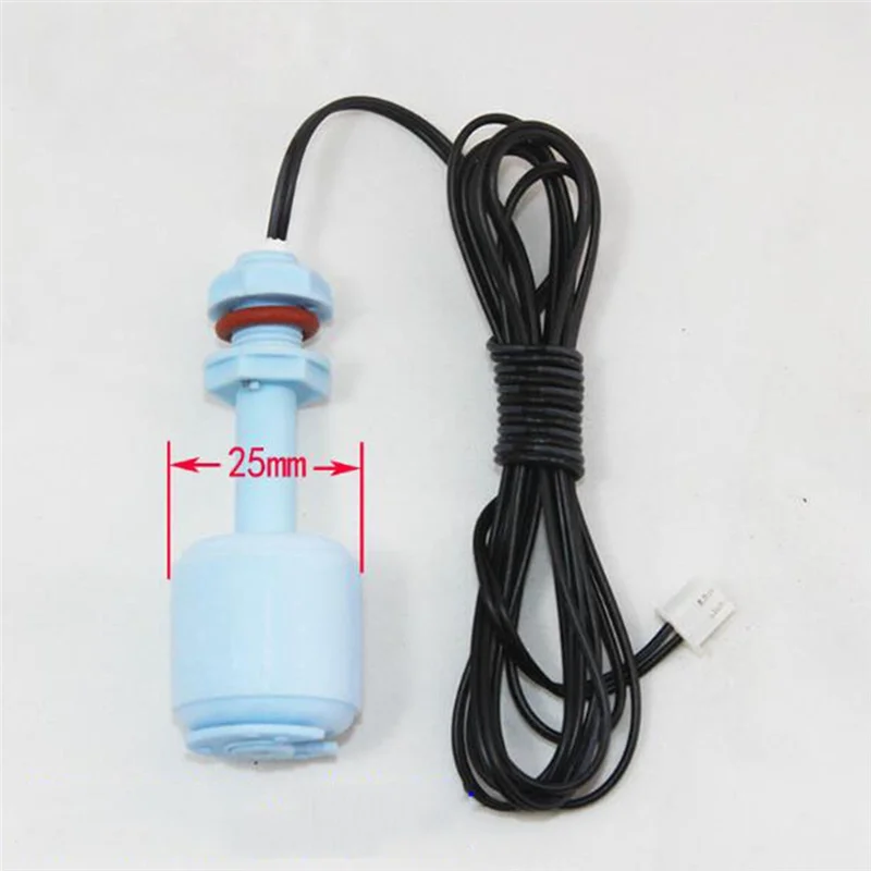 ABZV-accesorios para granulador de hielo, máquina de hielo comercial, Sensor de flotador Universal de dos líneas, sonda de interruptor de flotador de nivel de agua