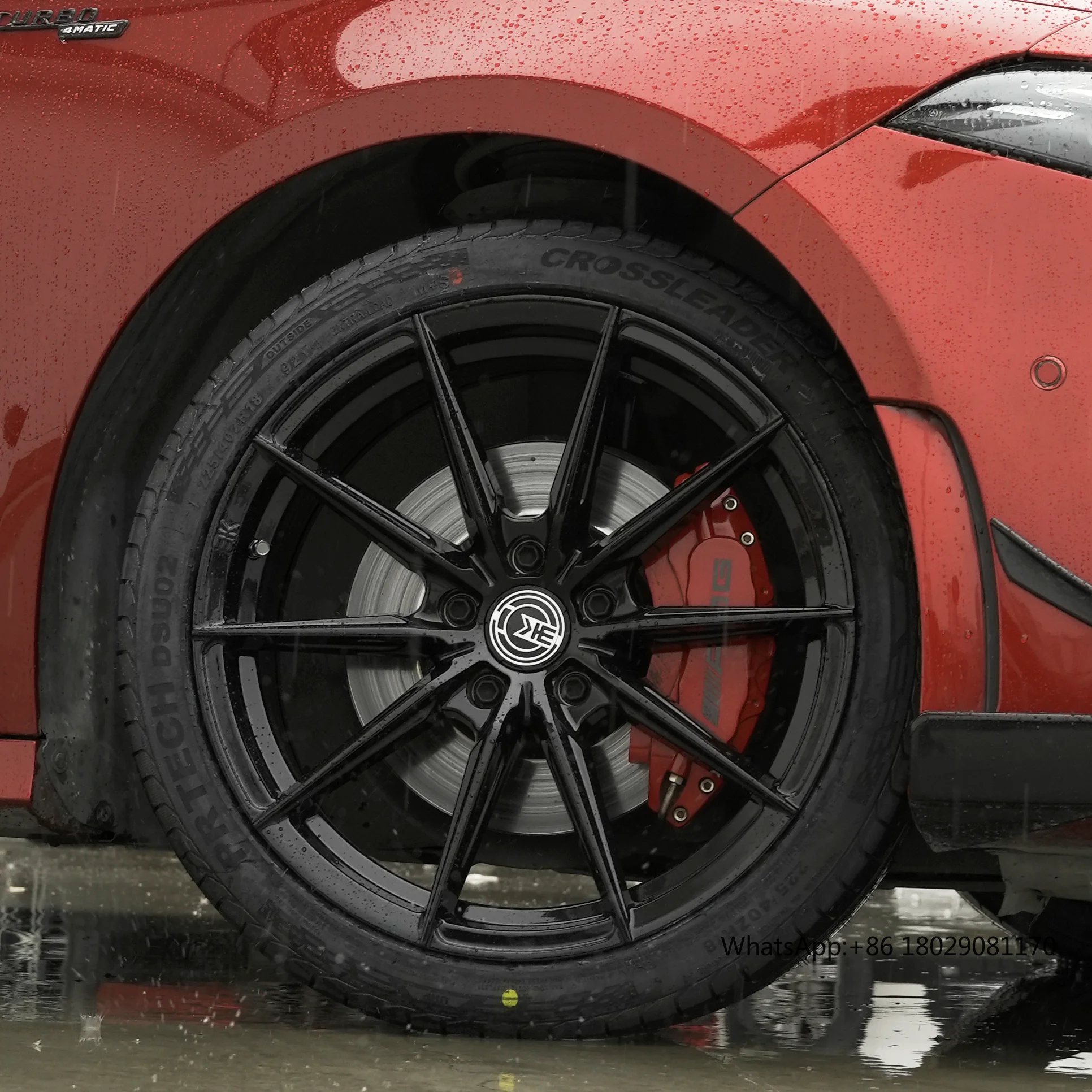 2025 5X108 5X112 5X114.3 5X120 Легкосплавная ступица для пассажира с глубоким доступом и вогнутым потоком для Mercedes Benz BMW Audi 18 19 20 дюймов