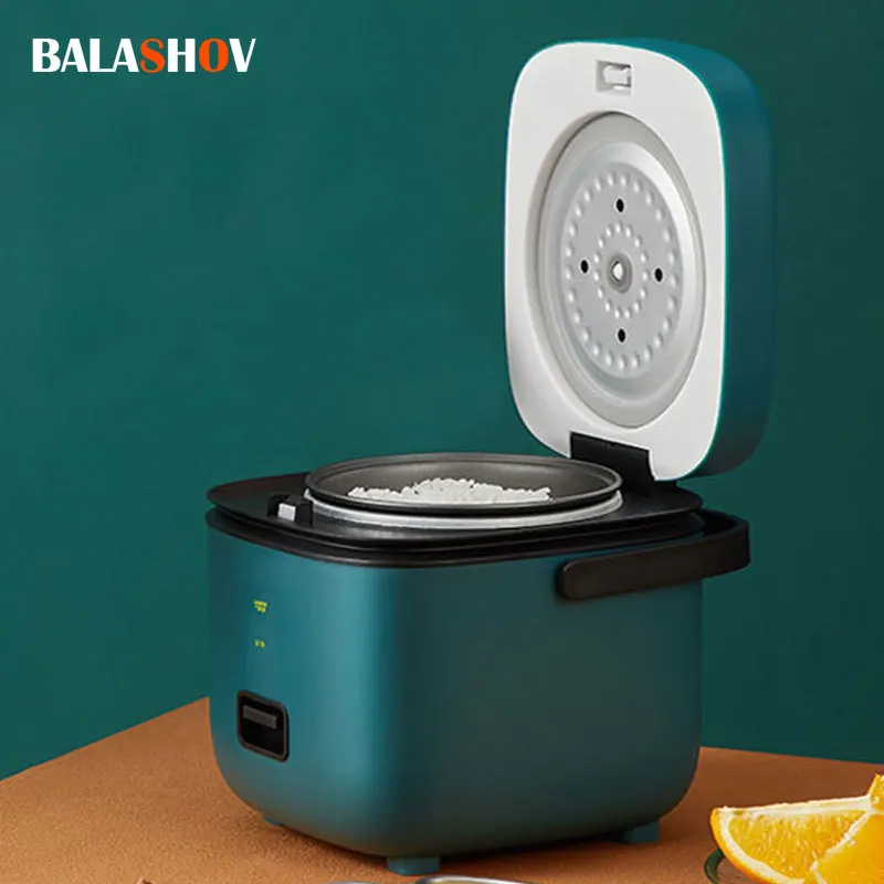 Mini Rice Cooker Multi-function 1-2 People Electric Rice Cooker Non-Stick Household Student Dormitory Small Cooking Tools EU