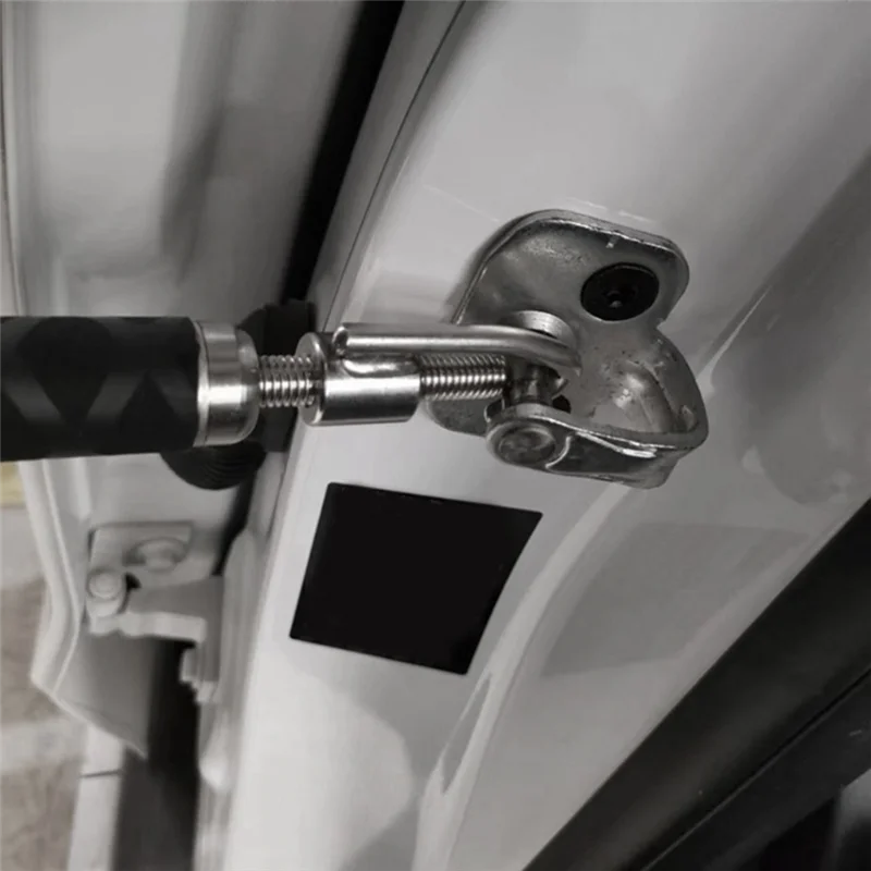 تسوق السيارات المعدنية دنت إصلاح الأدوات المساعدة مجتذب هوك قضيب أداة اليد محرك السيارة هود رفع قضيب تمتد