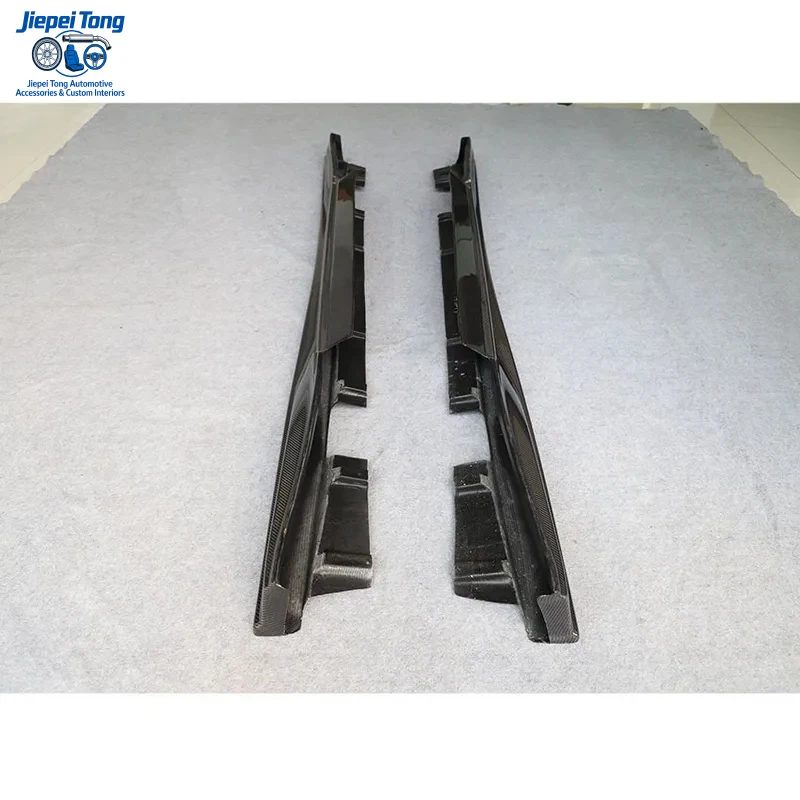 

Suitable For GTR R35 Body Kit 2008-2019 Car Parts Top Secret Style Carbon Fiber Side Skirts