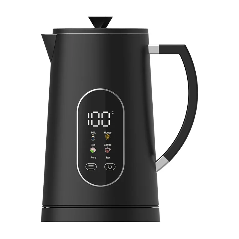 Hotsy 2025 Household Appliance Touch Control Tea Maker Kettles 1.7L Turkish Stainless Steel Electric Kettle For Boiling Water