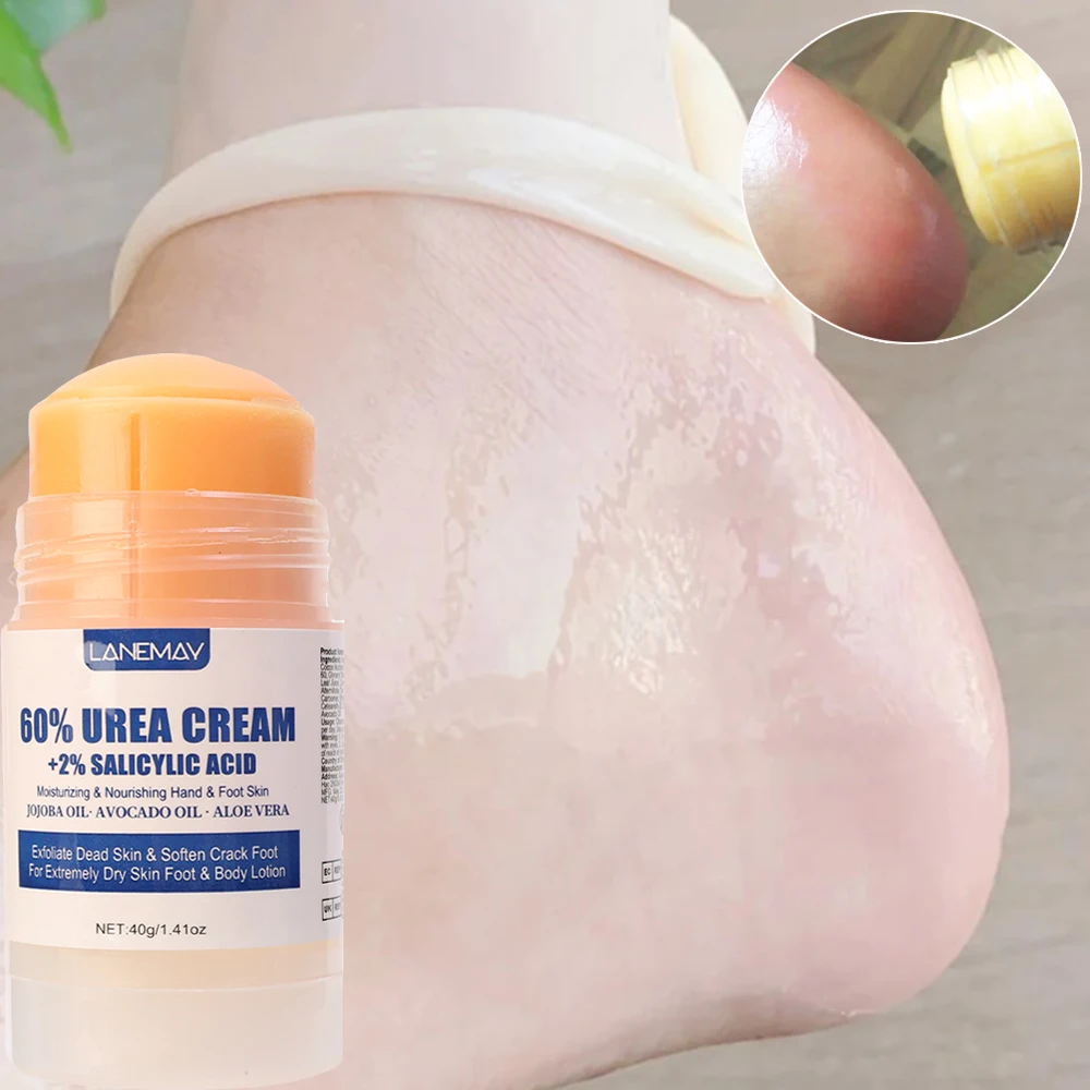 Moisturize Anti-Drying Crack Foot Cream Ultra-hydrating for Softening Dry Cracked Feet Gentle Exfoliation Daily Foot Care Cream