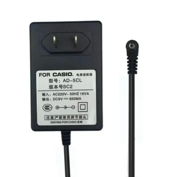 

9V850mA Power Adapter for Casio Keyboard AD-5 compatable for casio CT-670 CT-310 360 400 CTK-100 130 120 4000 and more