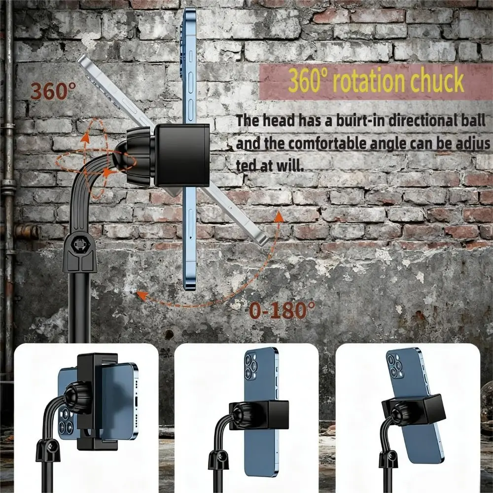 

Universal 360° Rotating Phone Stand Adjustable Portable Phone Holder Retractable Tablet Stand