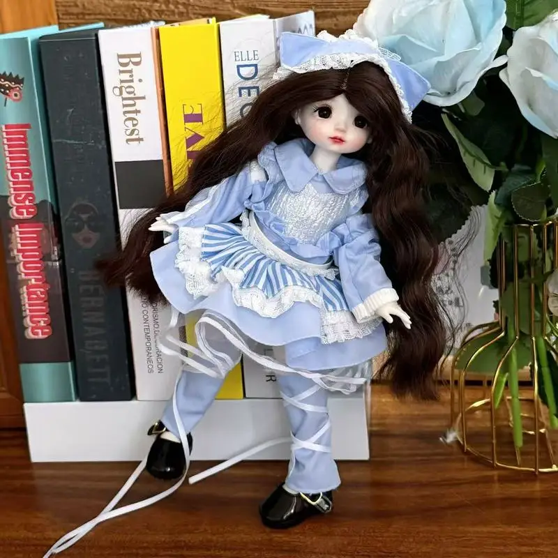 ชุดแฟชั่นตุ๊กตาเจ้าหญิงโลลิต้าสุดหรู ขนาด 1/6 30 ซม. สำหรับตุ๊กตา BJD เสื้อผ้าเปลี่ยนได้สำหรับเด็กผู้หญิง