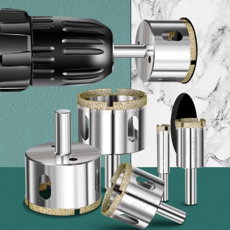 

Glass drill ceramic tile drilling tool drilling special marble 6mm drilling circular opening ring