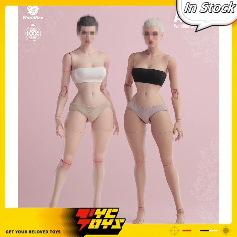 

In Stock Worldbox 1/6 Female Vegetarian Bee Waist Edition AT210 White Skin/Light Wheat Color Action Figure Model Toys Collection