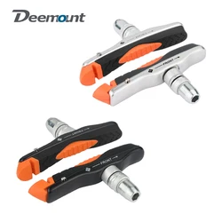 24-29in MTB Bicycle V-brake Pads W/ 78mm Anti-lock Dual Rubber Compounds Brake Inserts All Weather Use Avoids Pitching Over Kits