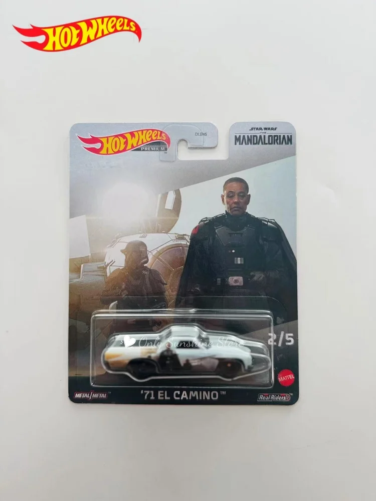 Hot Wheels Mandalorian Star Wars Die-Casting Alloy Car Model 1:64 Scale Collectible Vehicle Pop Culture DLB45T
