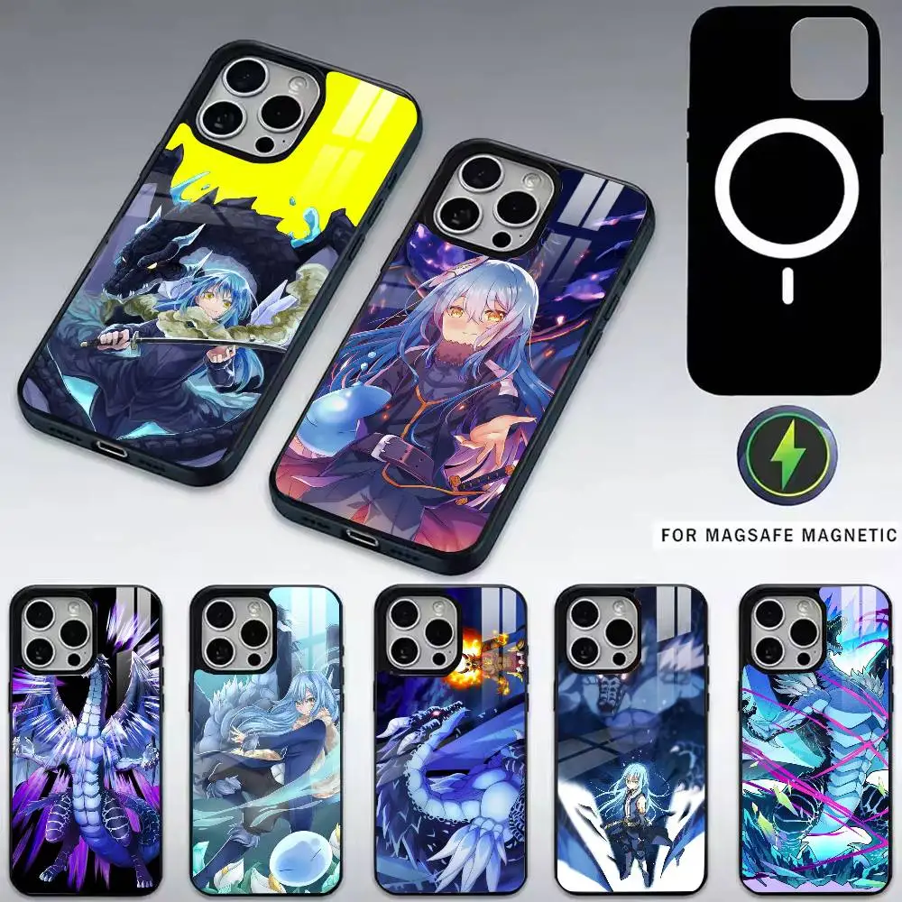 

T-Tensei Slime Veldora Tempest Phone Case For iPhone17,16,15,14,13,12,11 Plus,Pro Magnetic For Magsafe Wireless Charging