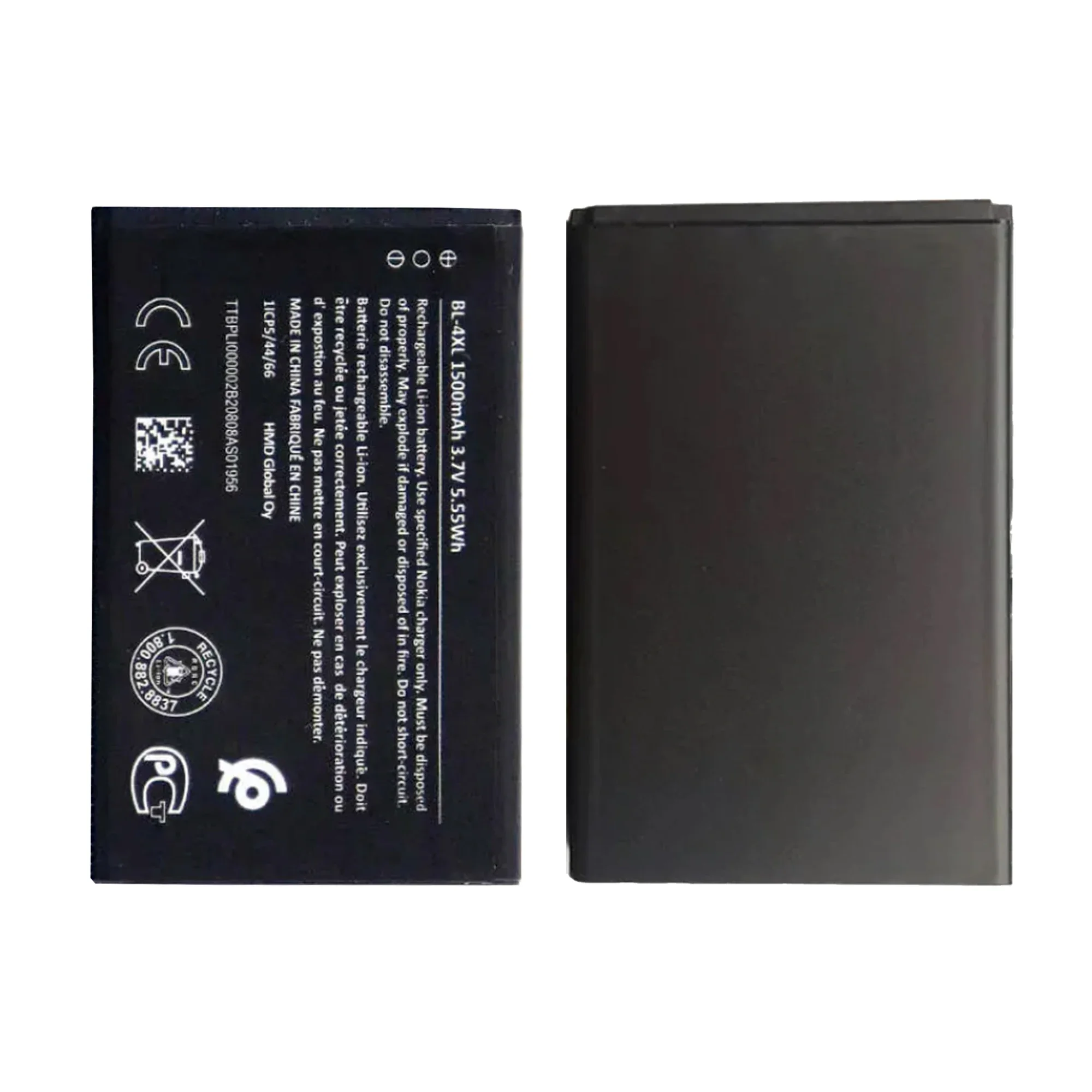 100% Genuine 1500mAh BL-4XL BL4XL BL 4XL Phone Battery For Nokia 6300 4G 8000 TA-1311 TA-1287 High Quality Batteries