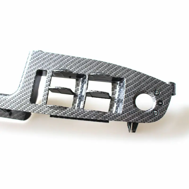 Car Interior Window Switch Panel Trim Carbon Fiber Look 8E1867171B for Audi A4 B6 B7 RS4 2001 2002 2003 2004 2005 2006 2007 2008