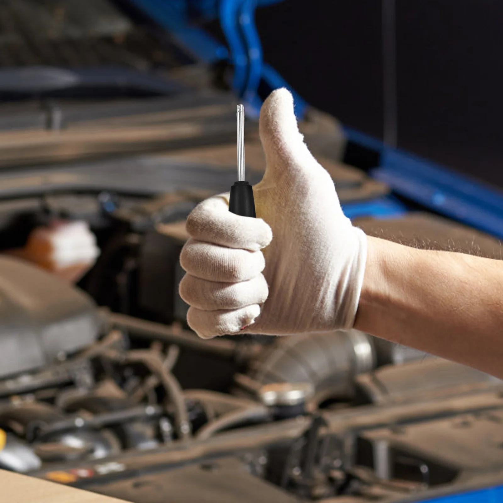 

Dual Purpose Valve Stem Core Tool for Vehicle Tire Repair Efficient Valve Core Installer and Remover for All Types of Tires