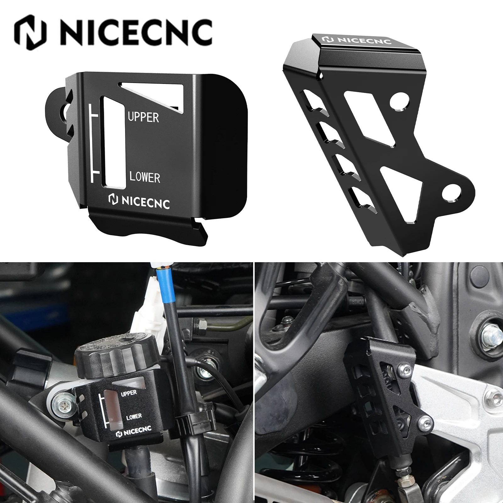 

For Yamaha Tenere 700 XTZ 700 2019-2024 Rear Brake Reservoir Guard Master Cylinder Guard Tenere700 T700 Rally Edition 2020-2024