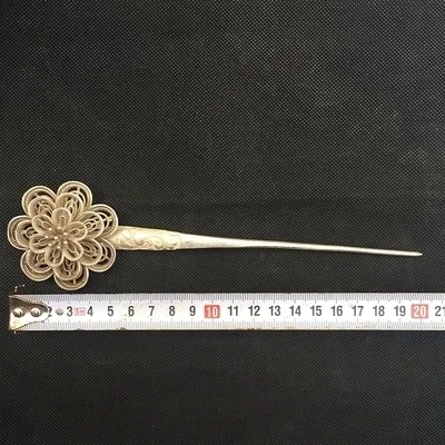 Exquisite Retro Flowers Hairpins Decorative Ornaments