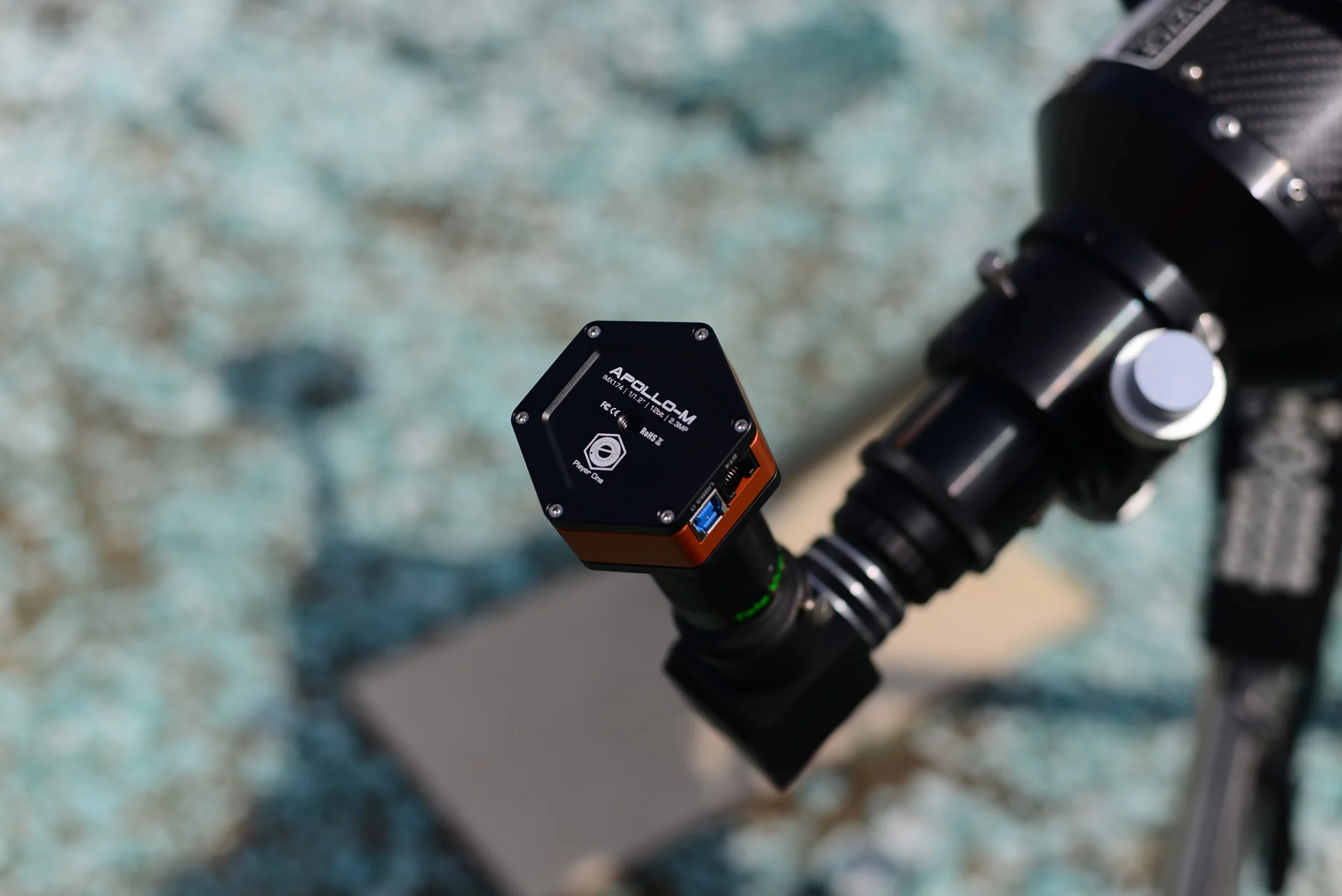 

Player One Apollo-M Sun Camera IMX174 High Frame Rate B&W Astronomy