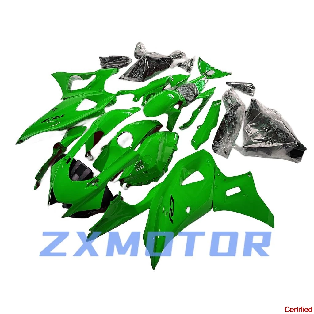 YZF-R7 2021 2022 2023 2024 Fairings لياماها YZF R7 21 22 23 24 الأخضر مخصص للدراجات النارية هدية KitFit