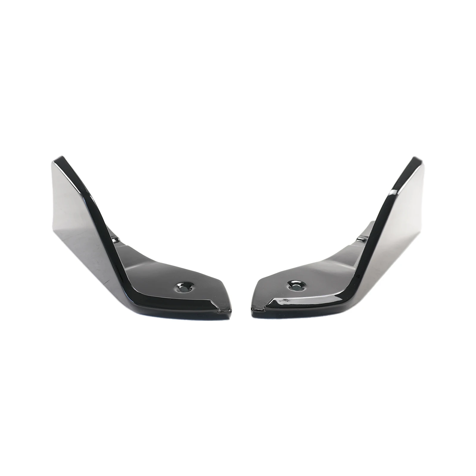 For 2020 2021 2023 2024 Toyota Supra All Models 2PCS Rear Bumper Corner Body Kit Glossy Black/Carbon Fiber Style Car Accessories