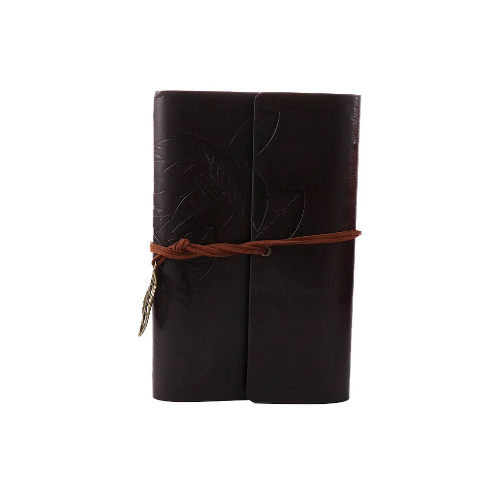 

Planners Stationery Loose leaf Kraft Sketchbook Notepad Binder PU Leather Spiral Note Book Paper Replaceable Vintage Notebook