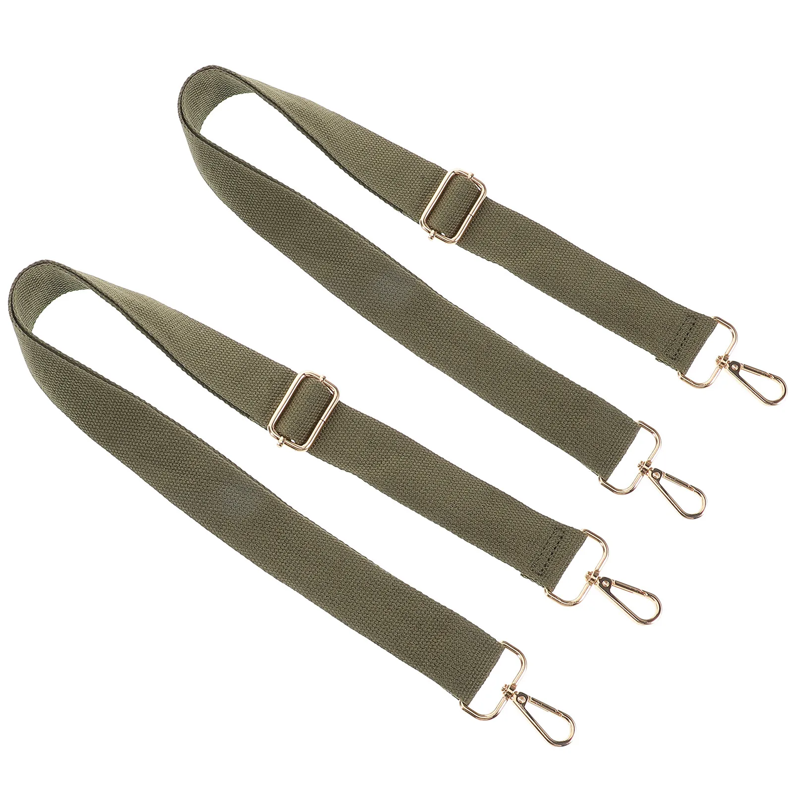 2Pcs Chic Minimalist Cotton Linen Crossbody Straps for Women Handbags Adjustable Wide Shoulder Bag Strap Replacements Purse