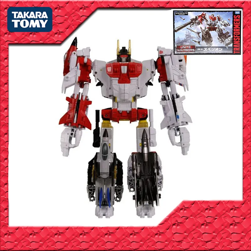 

In Stock Original TAKARA TOMY Transformers UW-01 Superion PVC Anime Figure Action Figures Model Toys