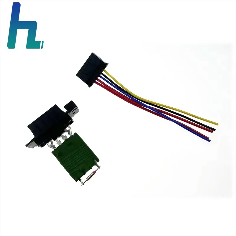 

13248240 Heater Blower Resistor W/Wiring Harness Connector Kit for Opel Vauxhall Corsa D 2006-2017