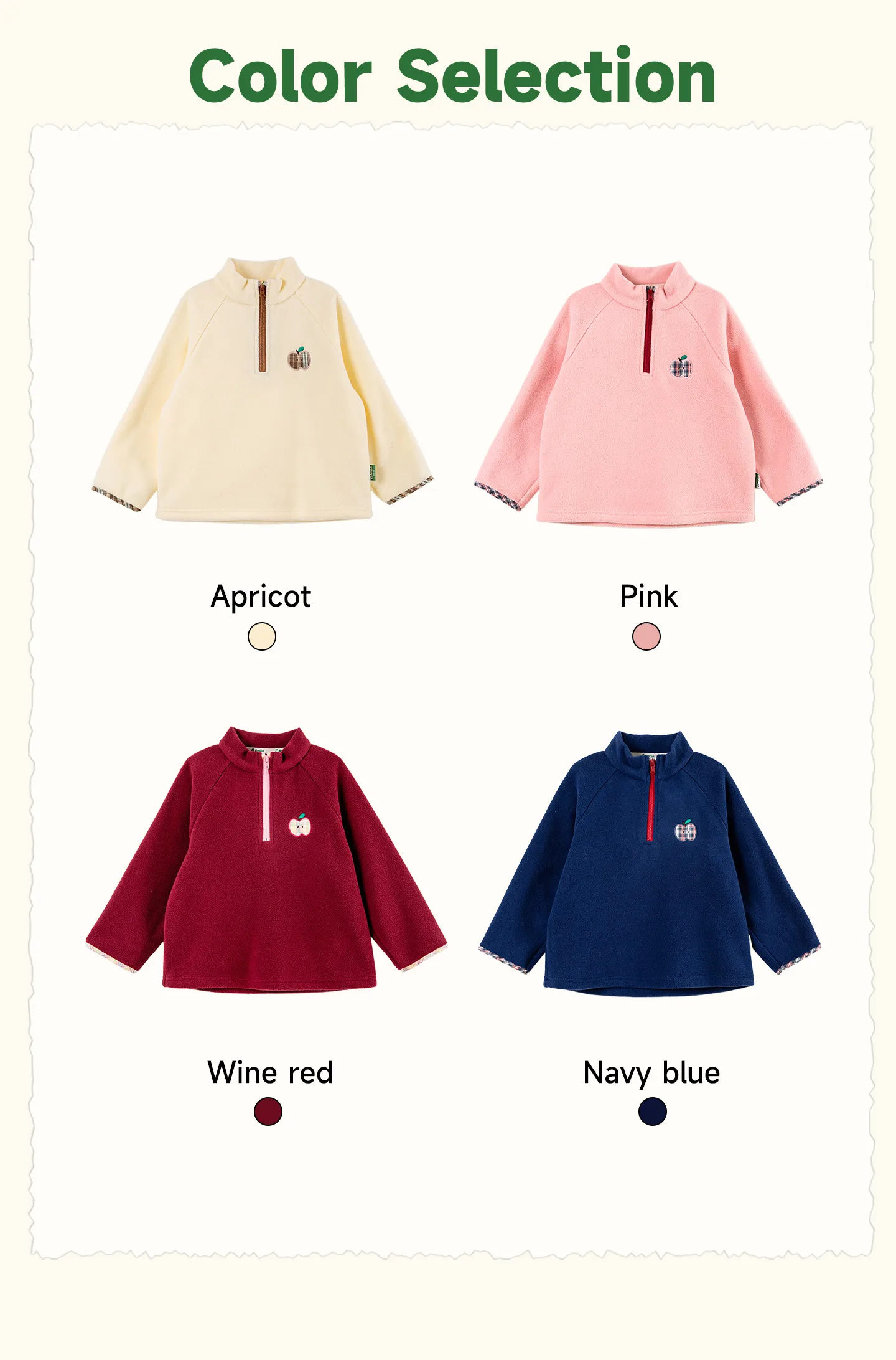 Amila 2026 Herbst Neue Kinder-Sweatshirt mit Stehkragen Vintage-Patch-Stickerei Farbblock Niedlich Verspielt Alltagstaugliches Vielseitiges Oberteil – Detail 6
