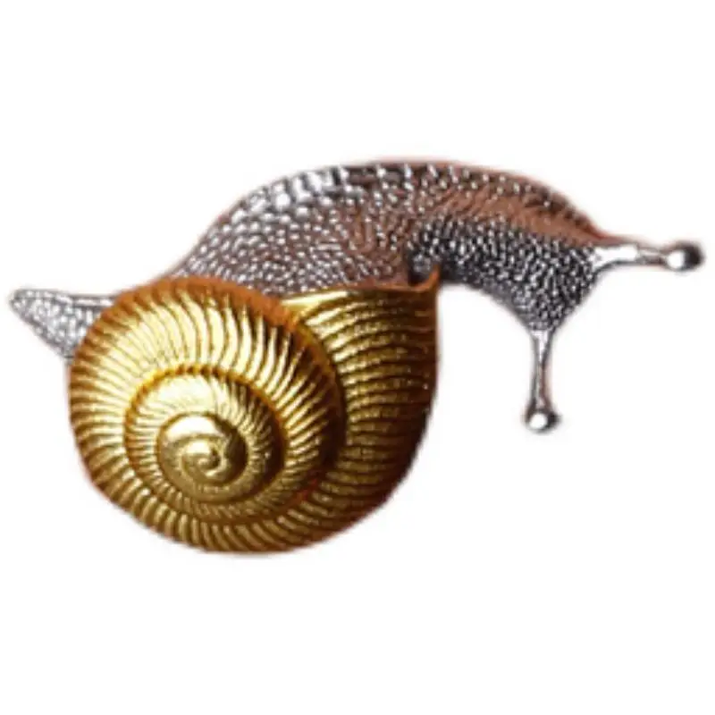 Fashion Elegant Golden Silver Color Snail Earrings For Men Women Luxury Woman Earring Korean Y2k Accessories Charm Kpop New 2023