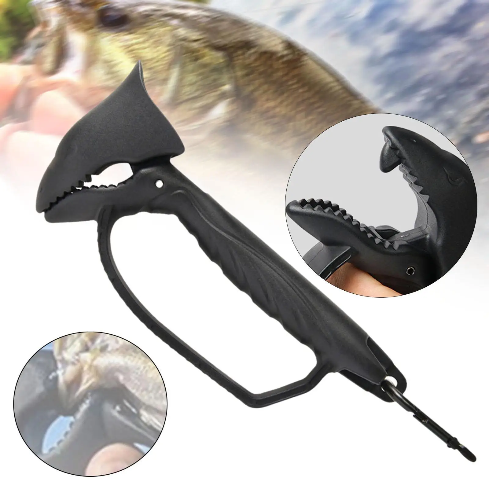 Fish Lip Gripper Jaw Shaped Lightweight Fishing Grabber Fishing Gear