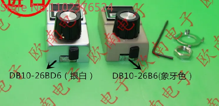 

DB10-26B6 DB10-26BD6 Japanese Sibo SAKAE original counting potentiometer scale knob