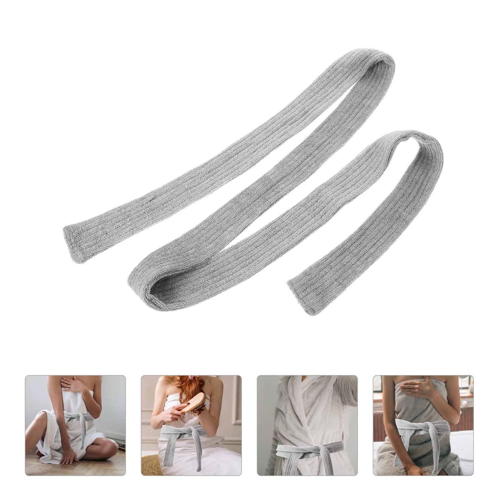 

Towel Material Yukata Straps Men's Corset Belt Hotel Bathrobe Replacement Flannel