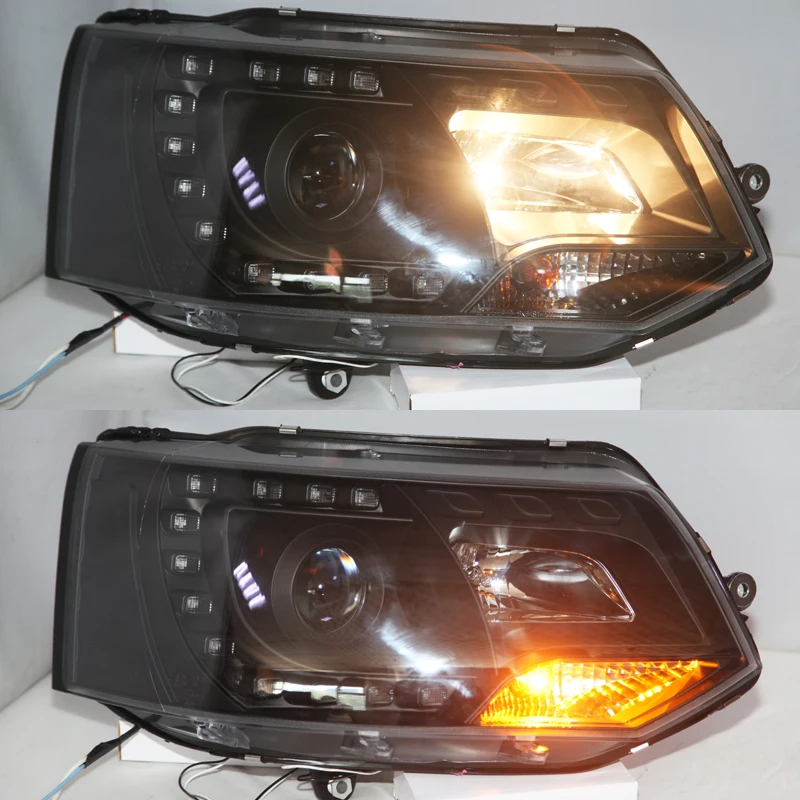 For Volkswagen Transporter Caravelle Multivan T5 LED Headlight 2010-2014 SN