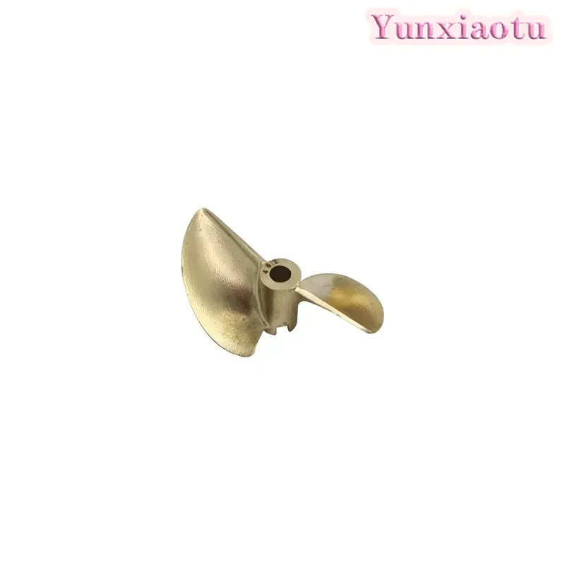 2-Blade Copper Propeller, 1.4 Pitch, 30/32/35/38/40/48/50/52mm Diameter, RC Boat Propeller