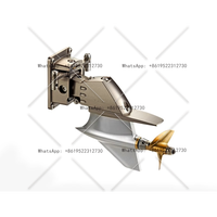 TFL stern powertrain P1 rowing simulation built-in stern rudder, ship model powertrain