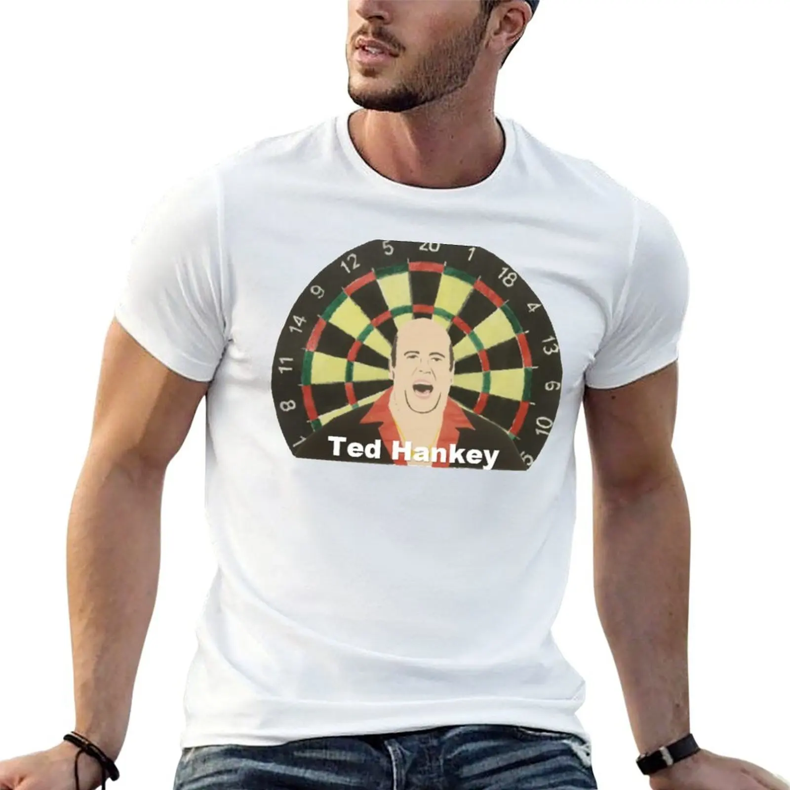 Ted Hankey version 3 T-Shirt vintage clothes Aesthetic clothing tee shirts for men