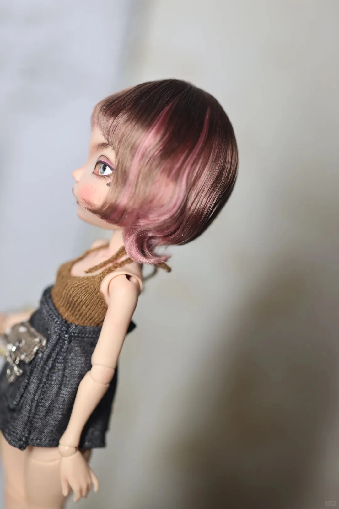 Maßstab 1/6 SD BJD Puppe Landoudou Amy Blue Bean Girl Harz Spielzeug Geburtstagsgeschenk Künstlich erstellte Puppe Sammlerfigur