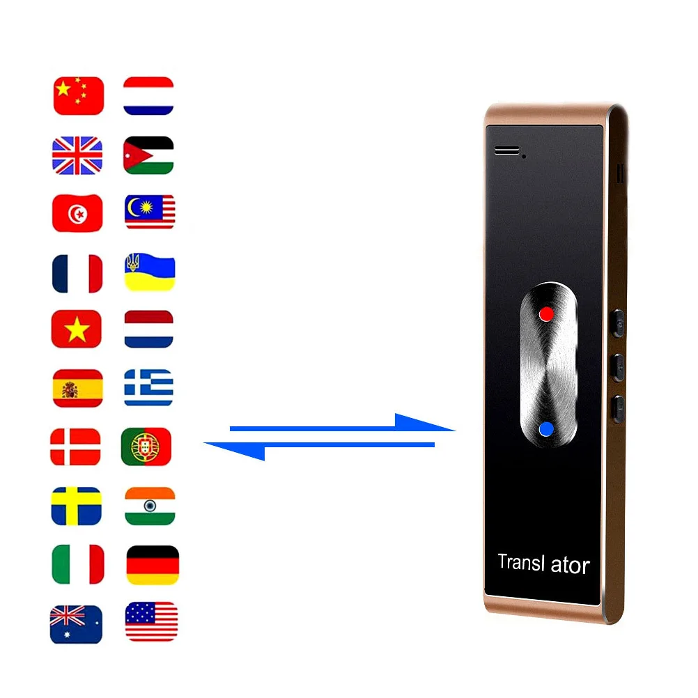 

1 Pcs T8S Intelligent Translator Smart Voice Translation Machine High Sound Quality Long Battery Life Photo Translation