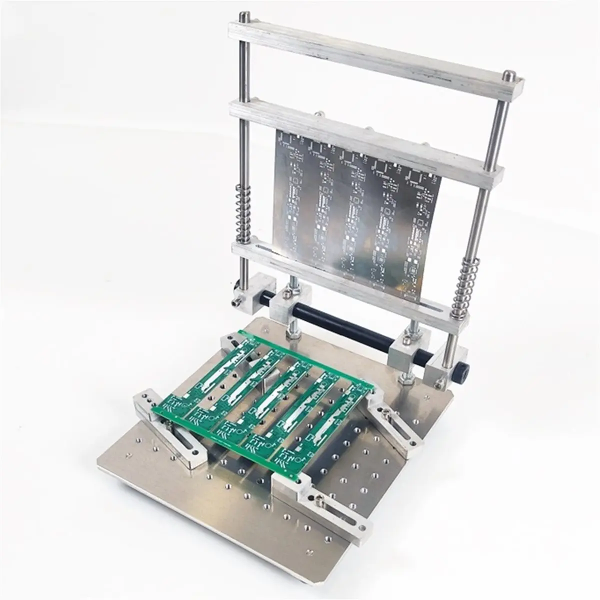【~ New ABJZ】Manual Machine for SMT Solder Paste Printing with PCB Steel Mesh