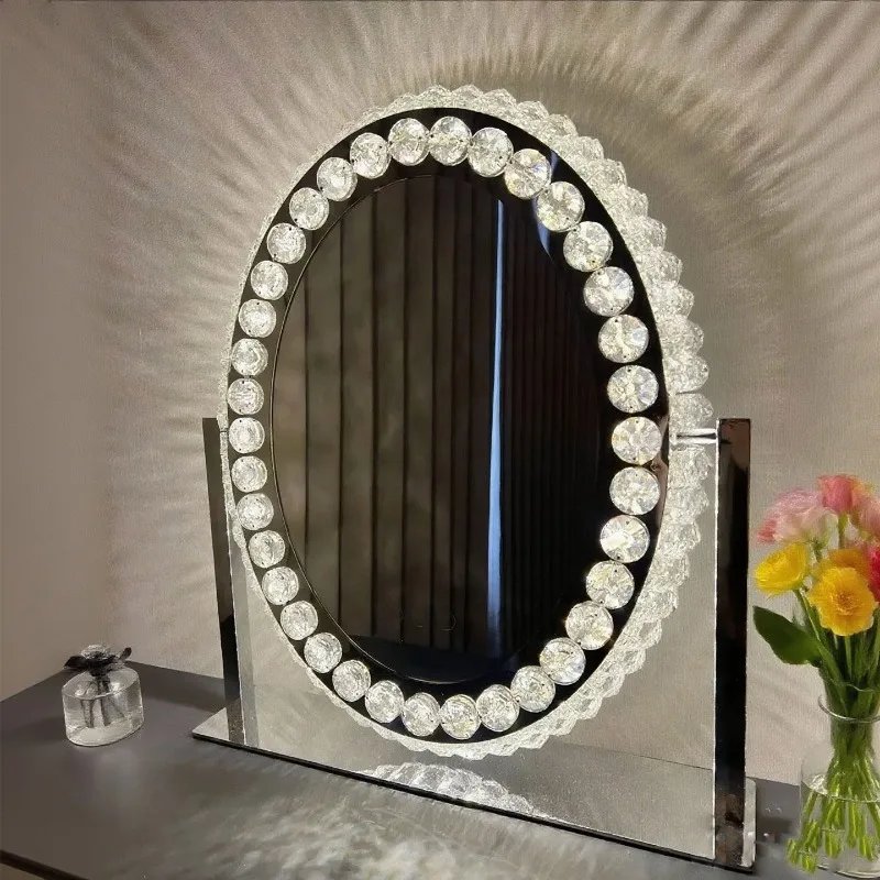 

Round Decoration Mirror Fashion Interior Beauty Events Salon Safe Aesthetic Universal Cheap Mirror Modern Spiegels Home Decor