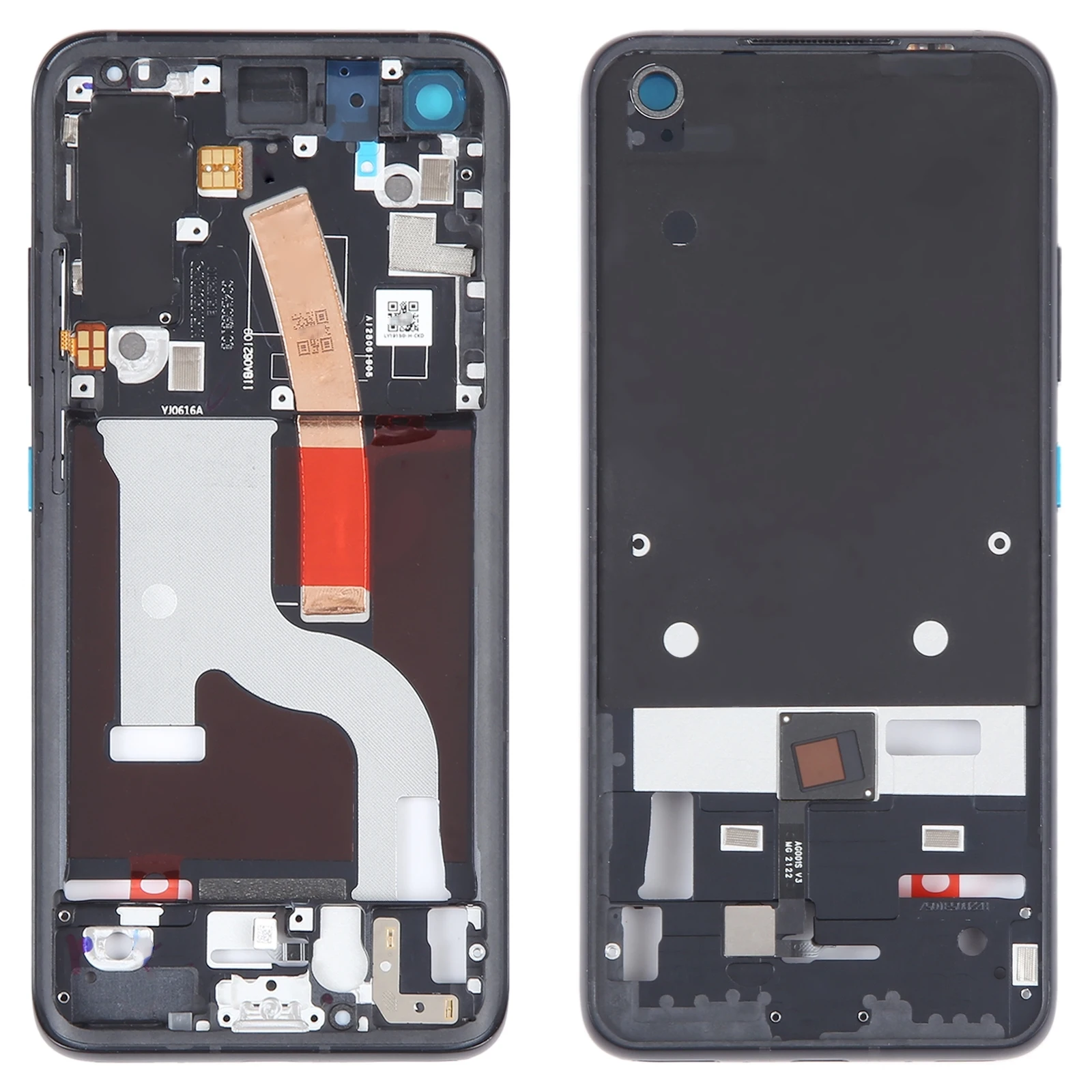 Middle Frame Bezel Plate For Asus Zenfone 8 ZS 590KS-2A007EU I006D