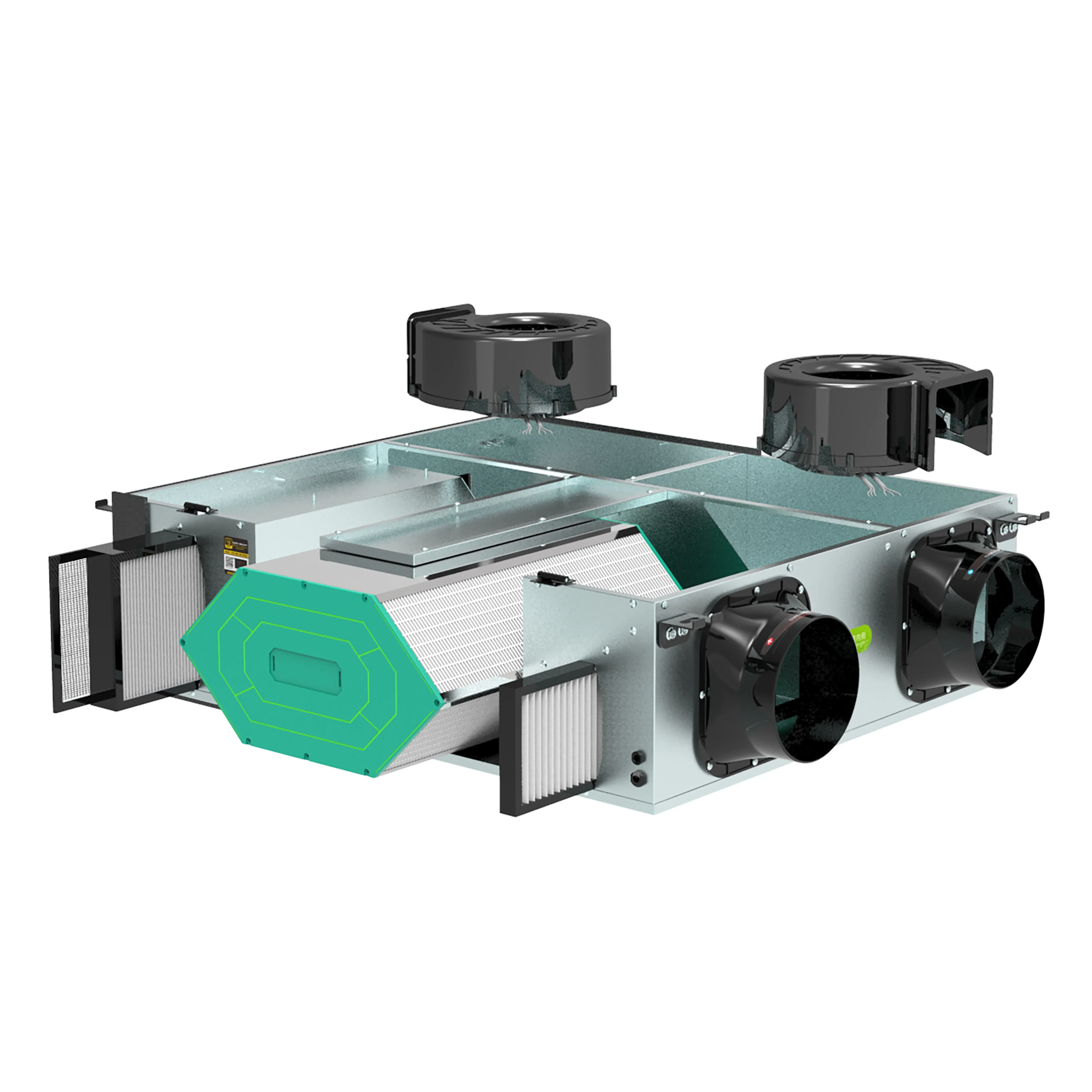 

S5 New Model HVAC System Heat Recovery Ventilation System 350m3 /h Air Volume Industry Ventilator