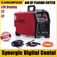 ARCCAPTAIN Plasma Cutter Air HF Plasma Cutting Machine Synergic Digtial Contol CNC 50A DC Inverter 2T4T For Household Soldering